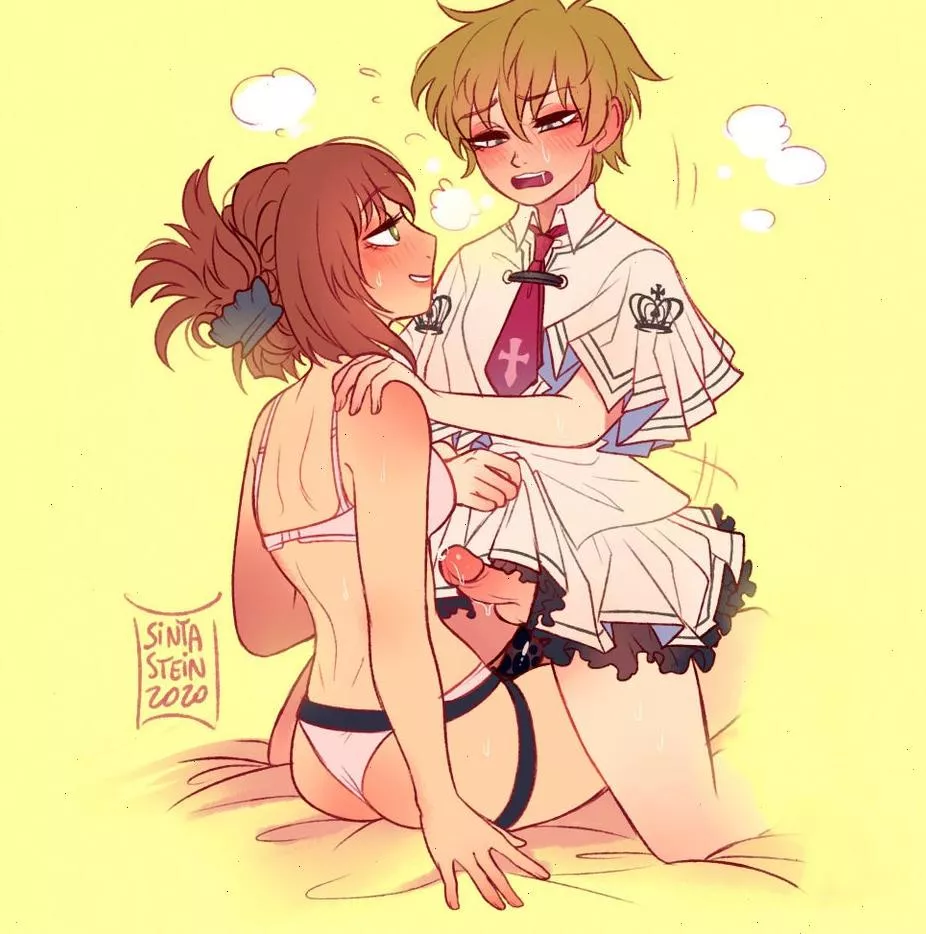 All dressed up for Mistress