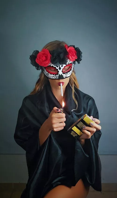 Always excited to light up a new cigarette!