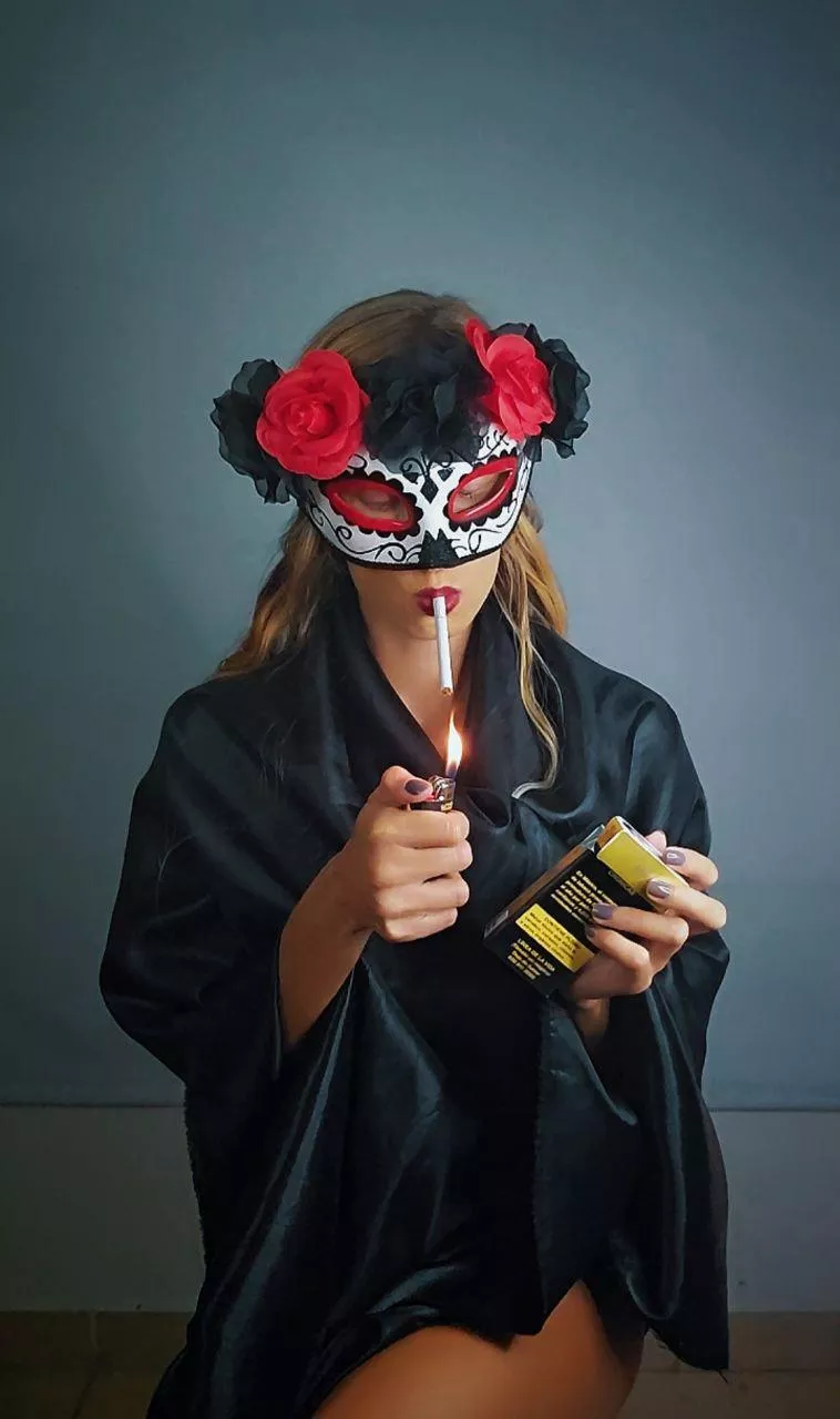 Always excited to light up a new cigarette!