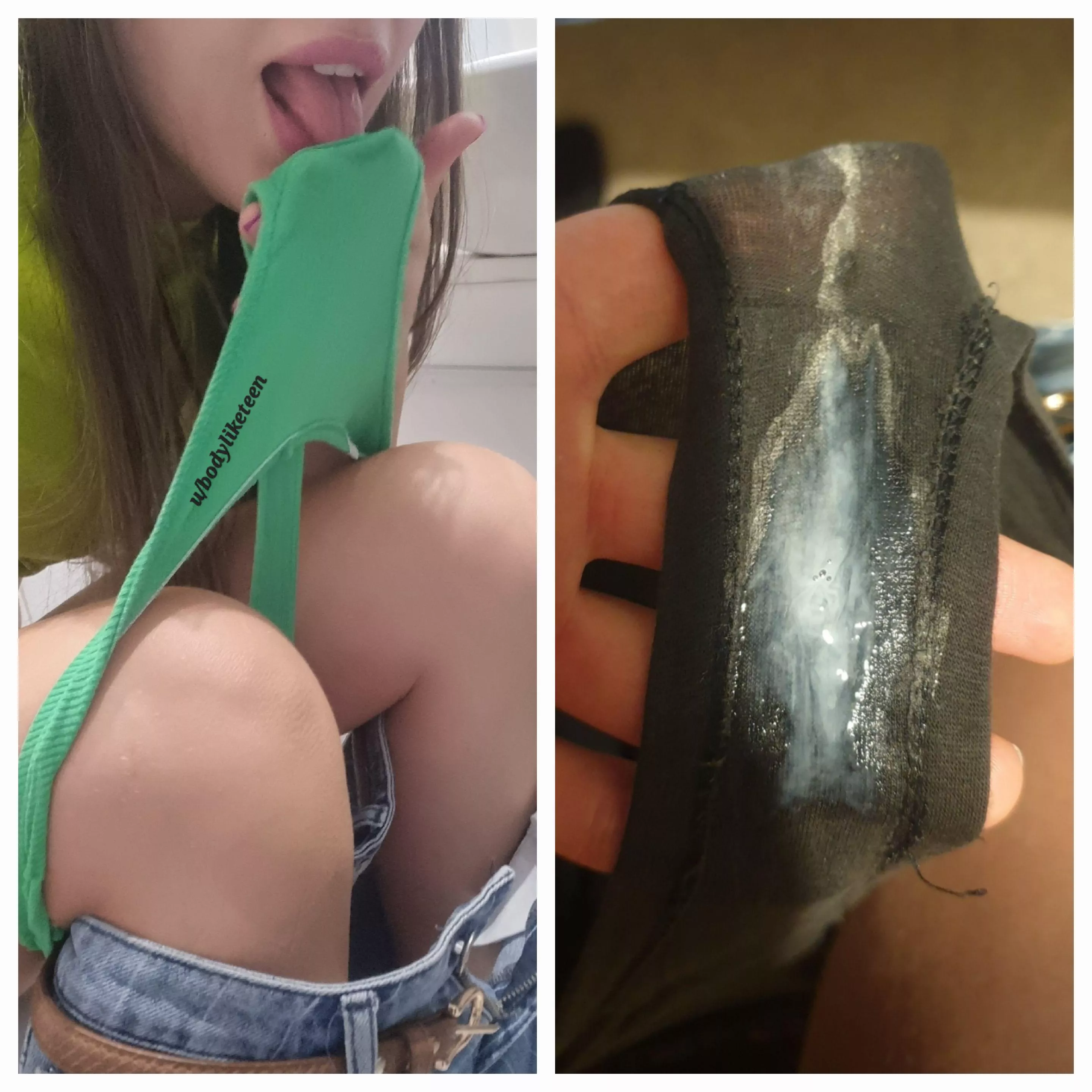 Am I crazy that I love licking my dirty panties? :)