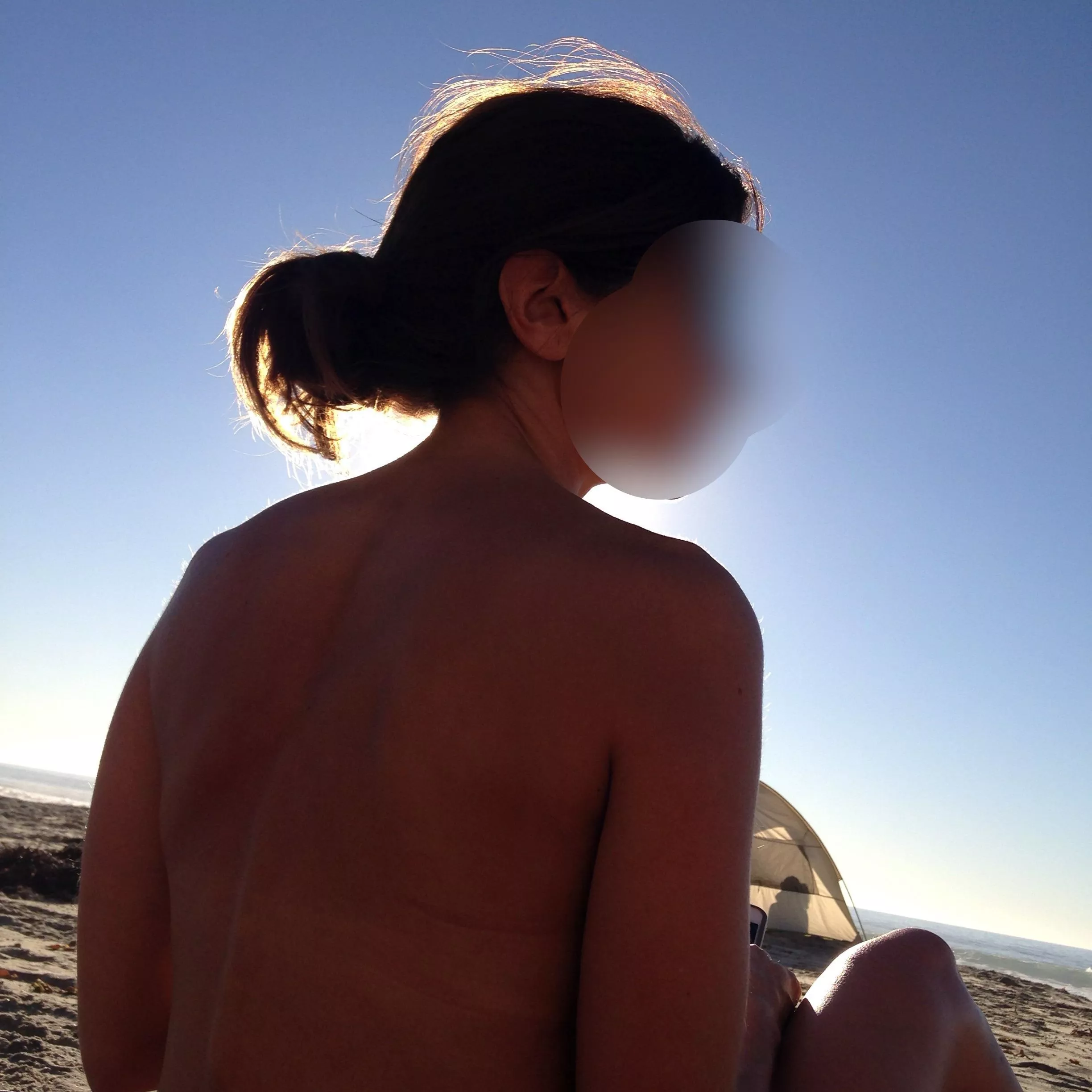 Black’s beach in Southern California!