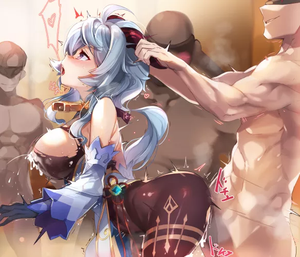 Daily Ganyu Lewdie #1035 By The Horns~