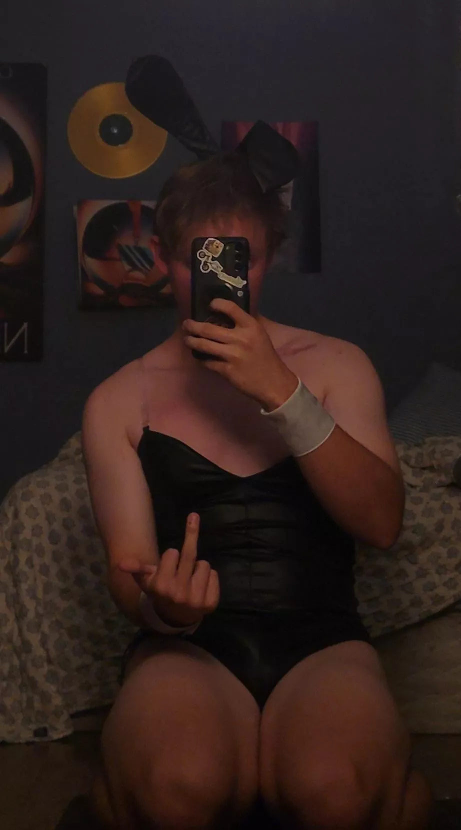 Did you know that when bunnies get angry they stomp on the ground well now you do! :3