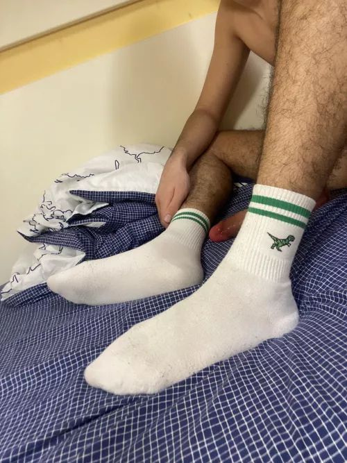 Do you like my dinosaur socks? (😈) [19]