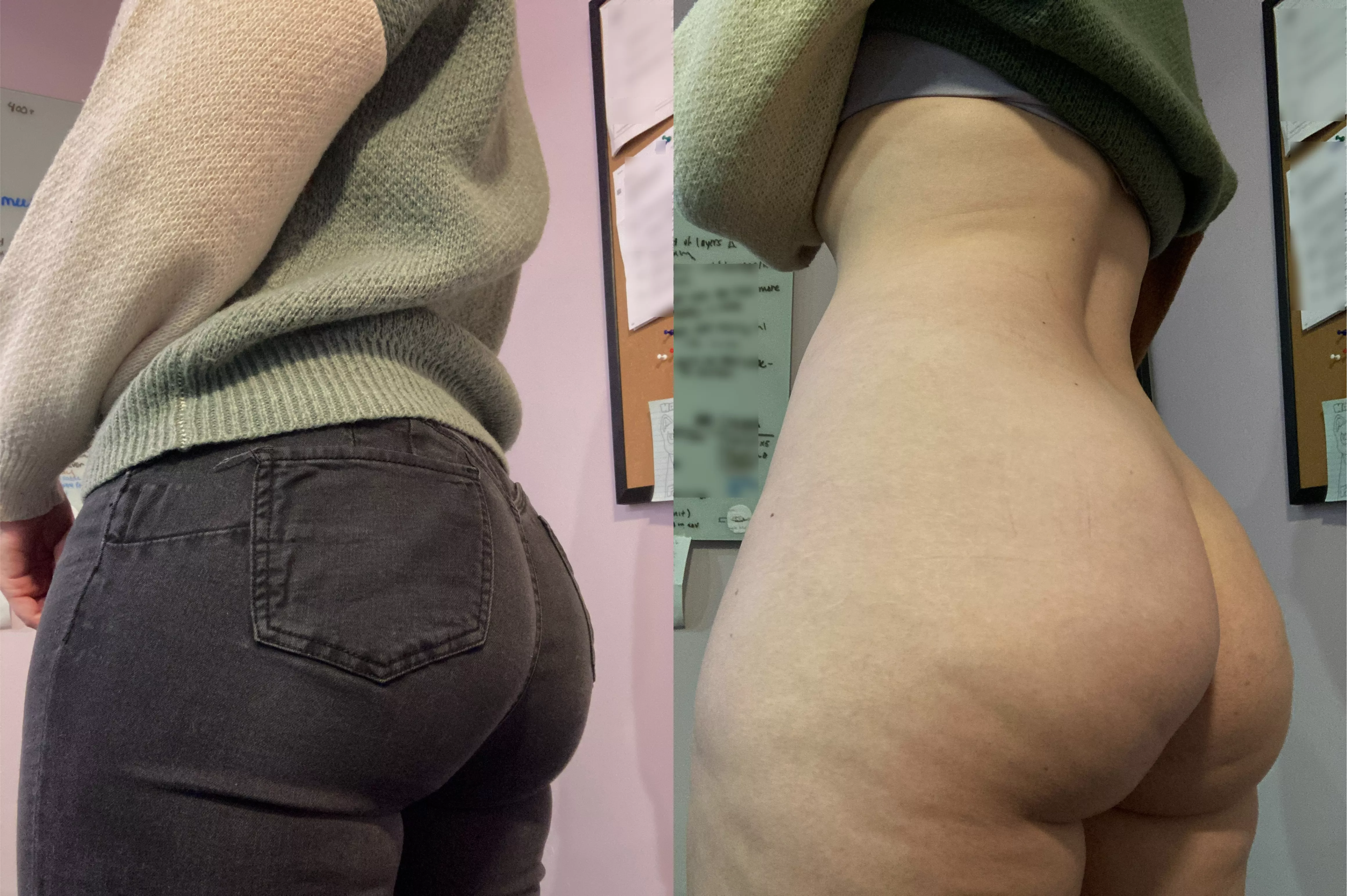 Do you mind an ass with some cellulite