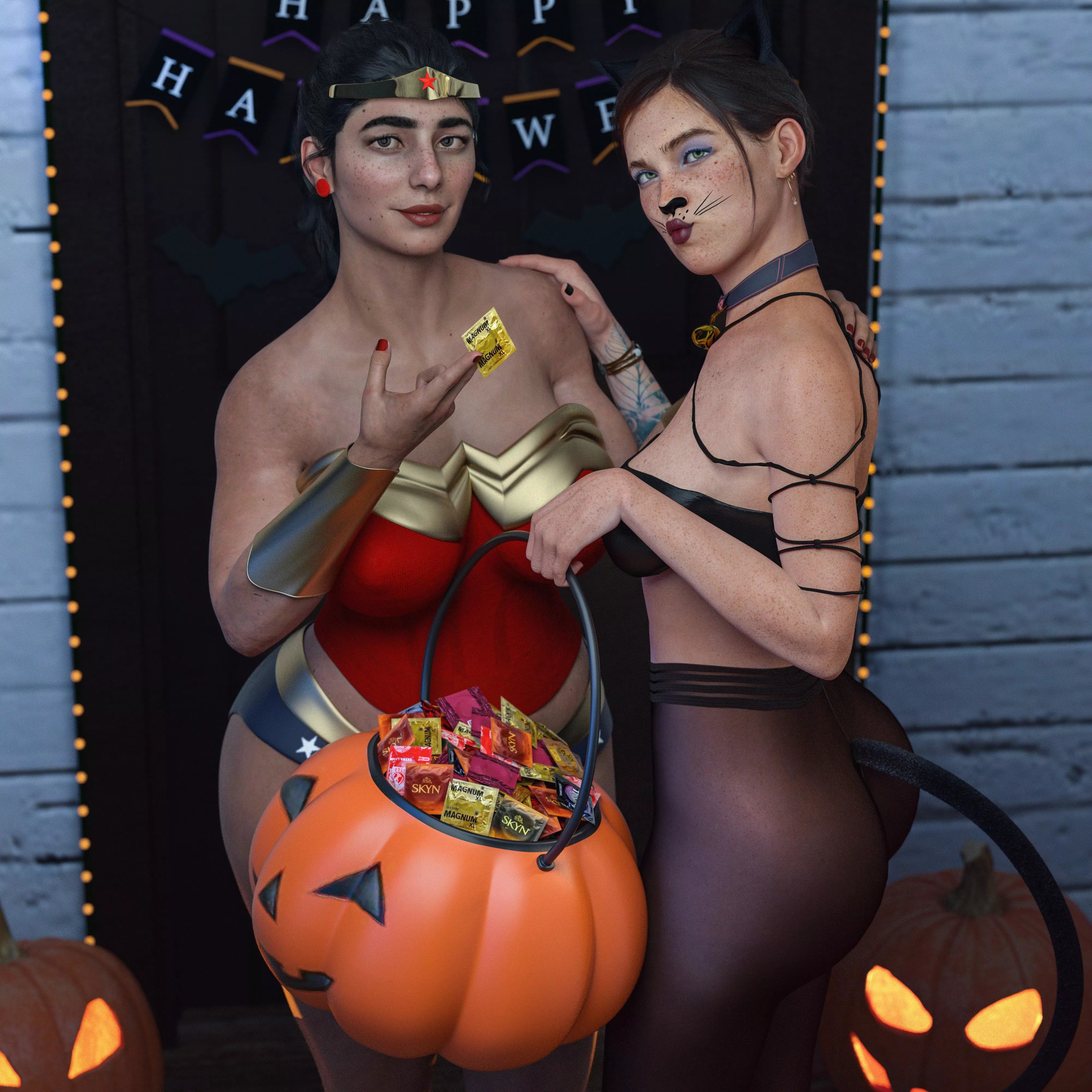 Ellie & Dina bring ‘treats’ to the party (4TeaSe7en)