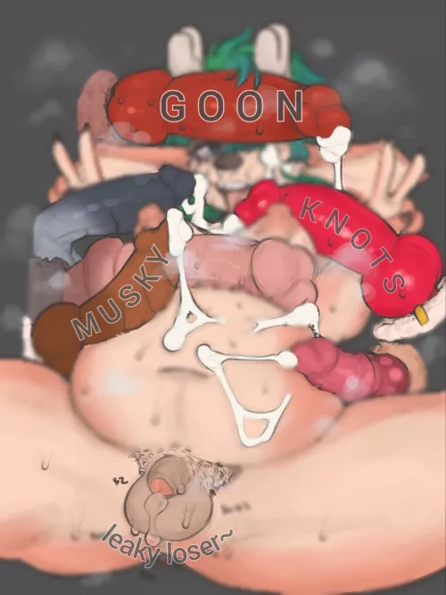 Give in to musky knots~ [artist: demeterxxxx] [edit/caption: me <3]