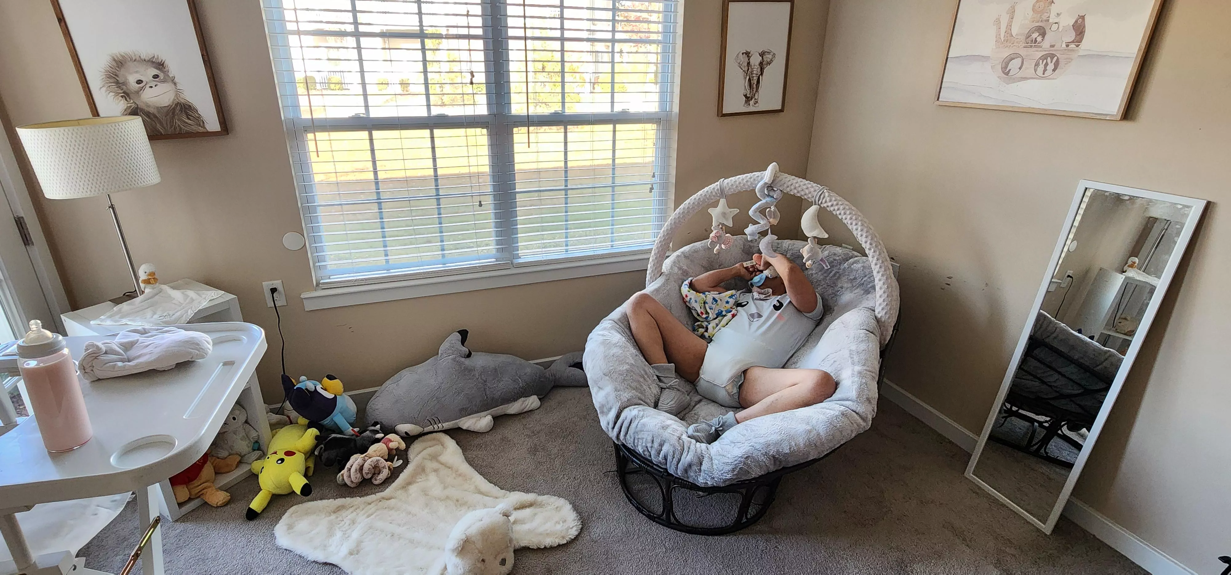 Going full baby with the assistance of psychedelics