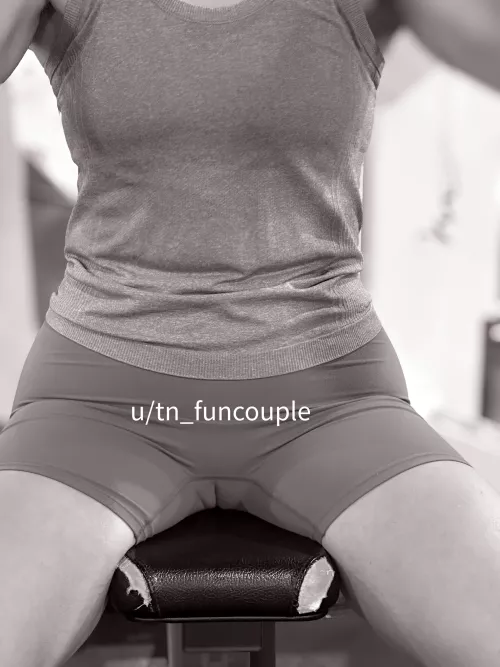 Gym camel toe 💪🏼 🐪 🦶 