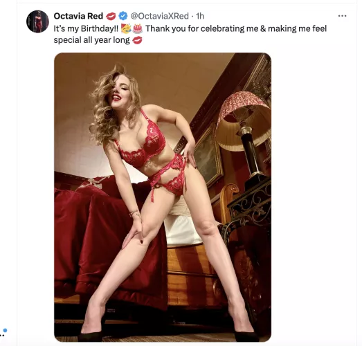 Happy Birthday Octavia Red (11/4)