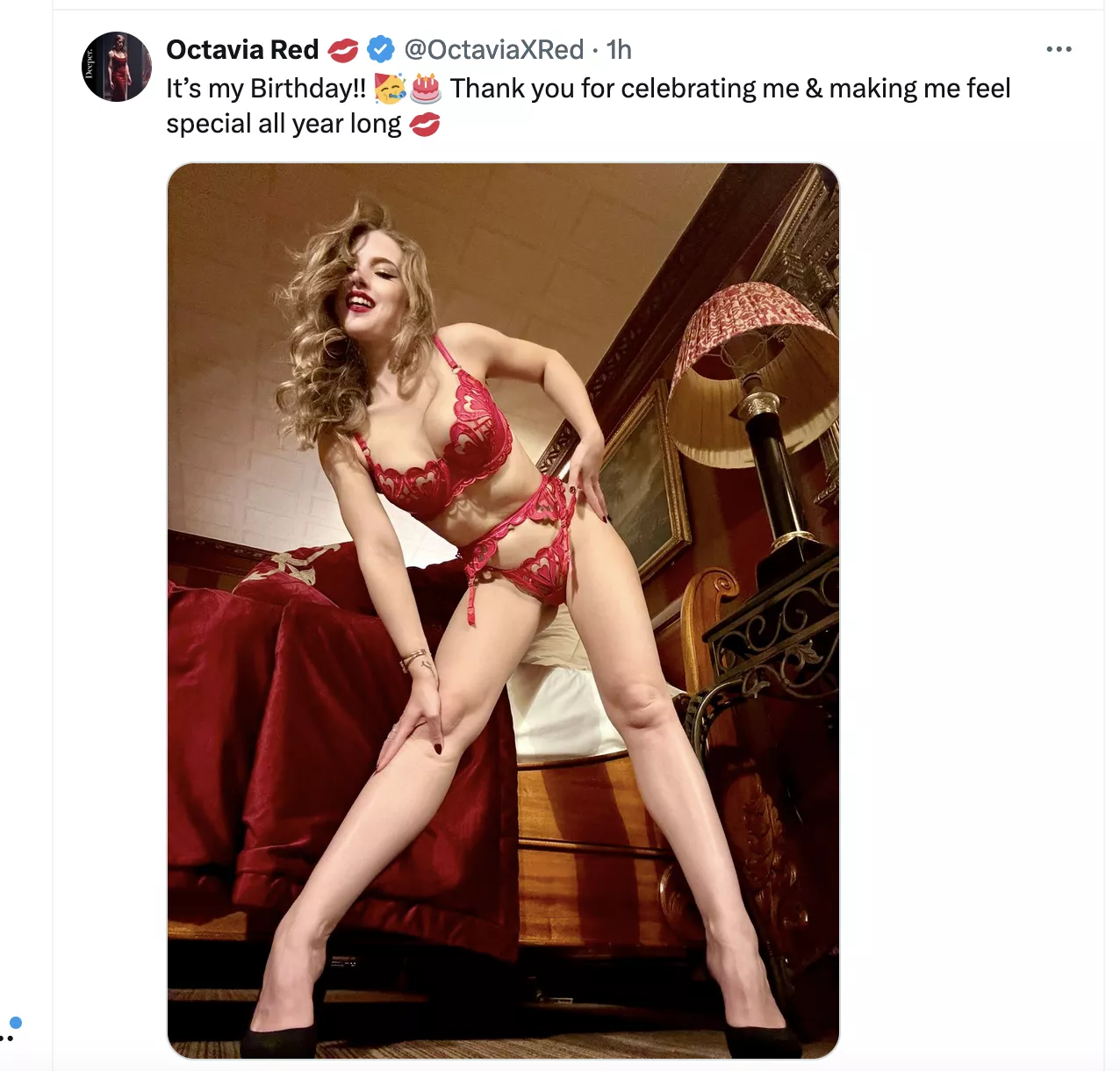 Happy Birthday Octavia Red (11/4)