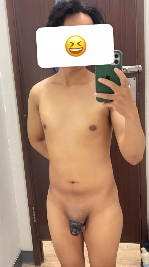 I am proud to have survived using the cage for 3 weeks.