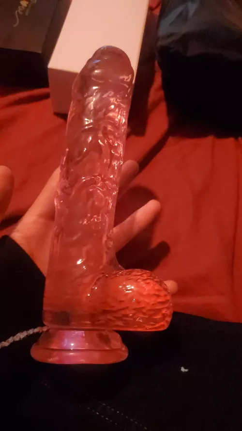 I got a new dildo for my collection :3 (first post here, also R.I.P my asshole 😅🤤)
