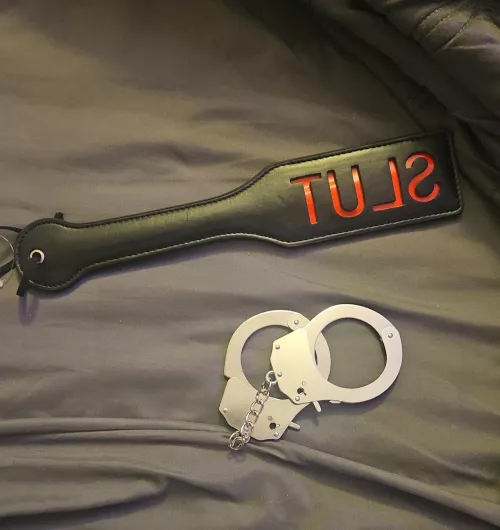 I think she's been naughty today