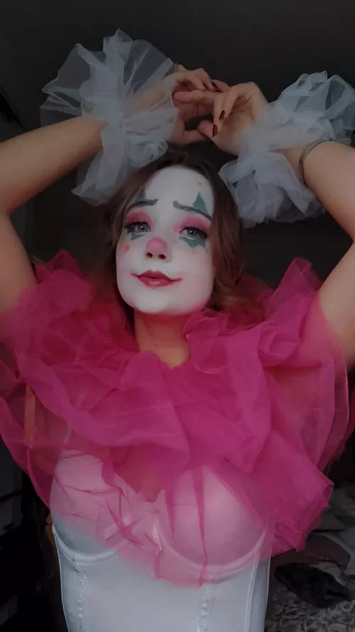 I want my clown name to be bubblegum but people say that's too basic 