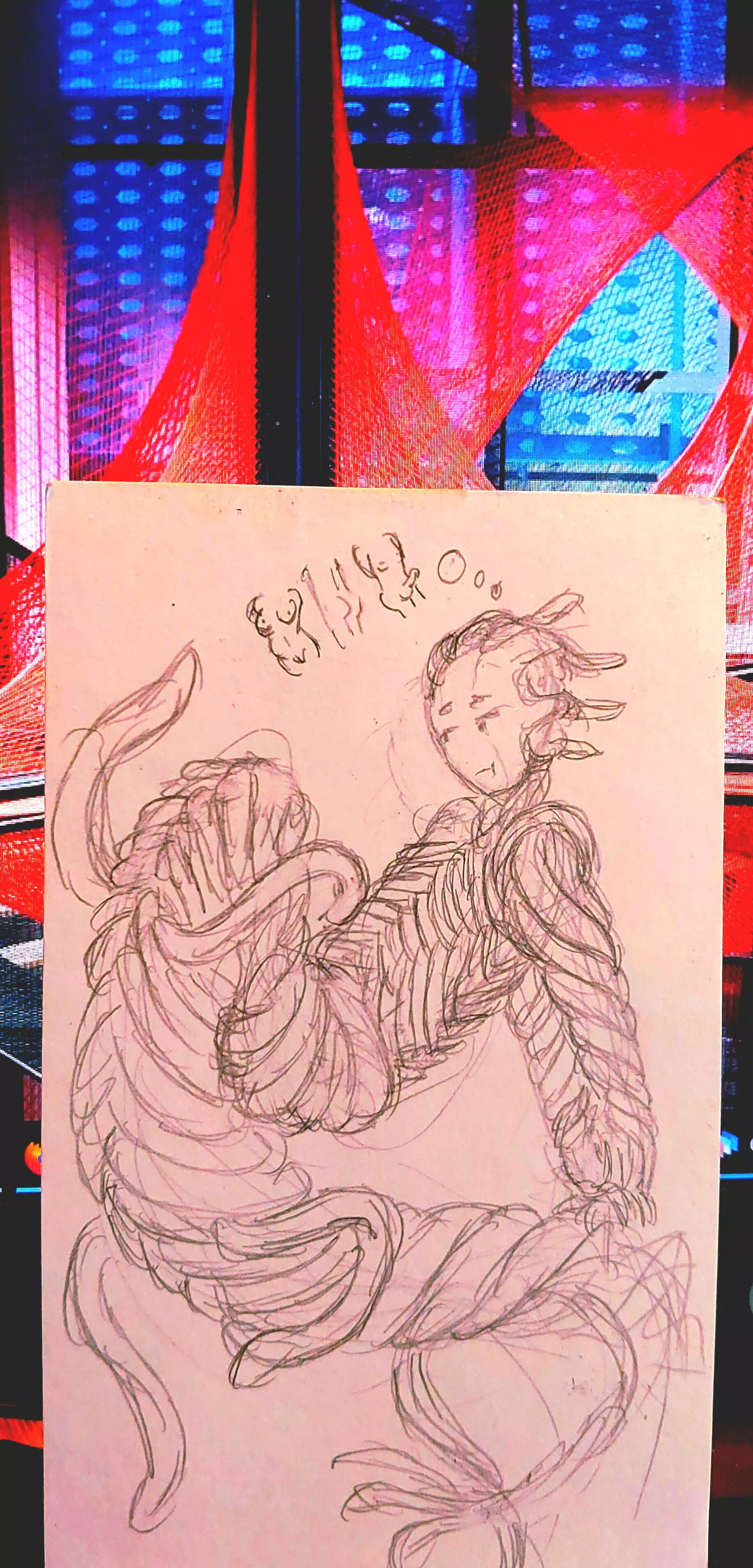 I was just wondering, what if tentacle monsters were just folks like you and me?