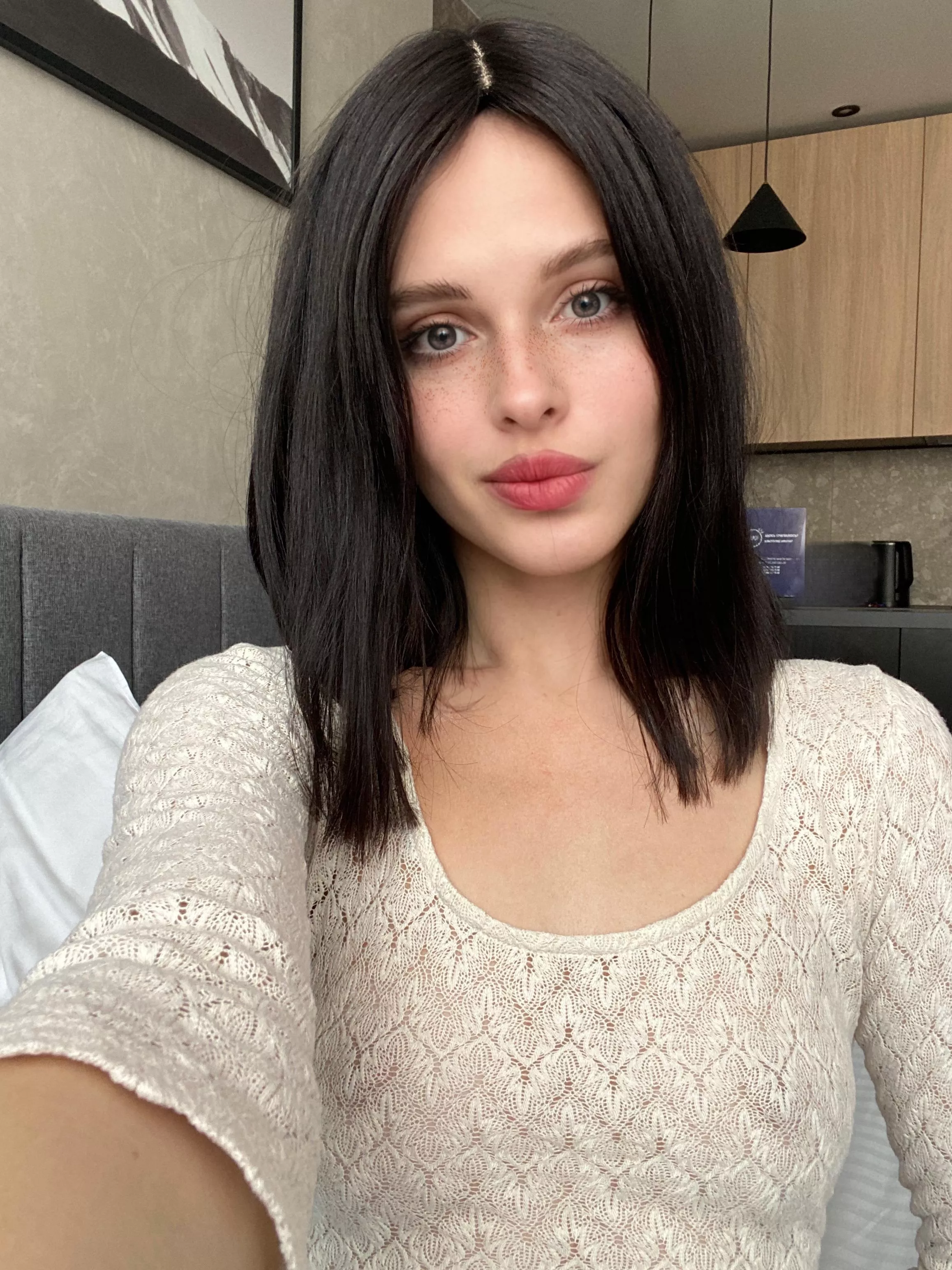 I will kiss you anywhere with my soft plump natural lips