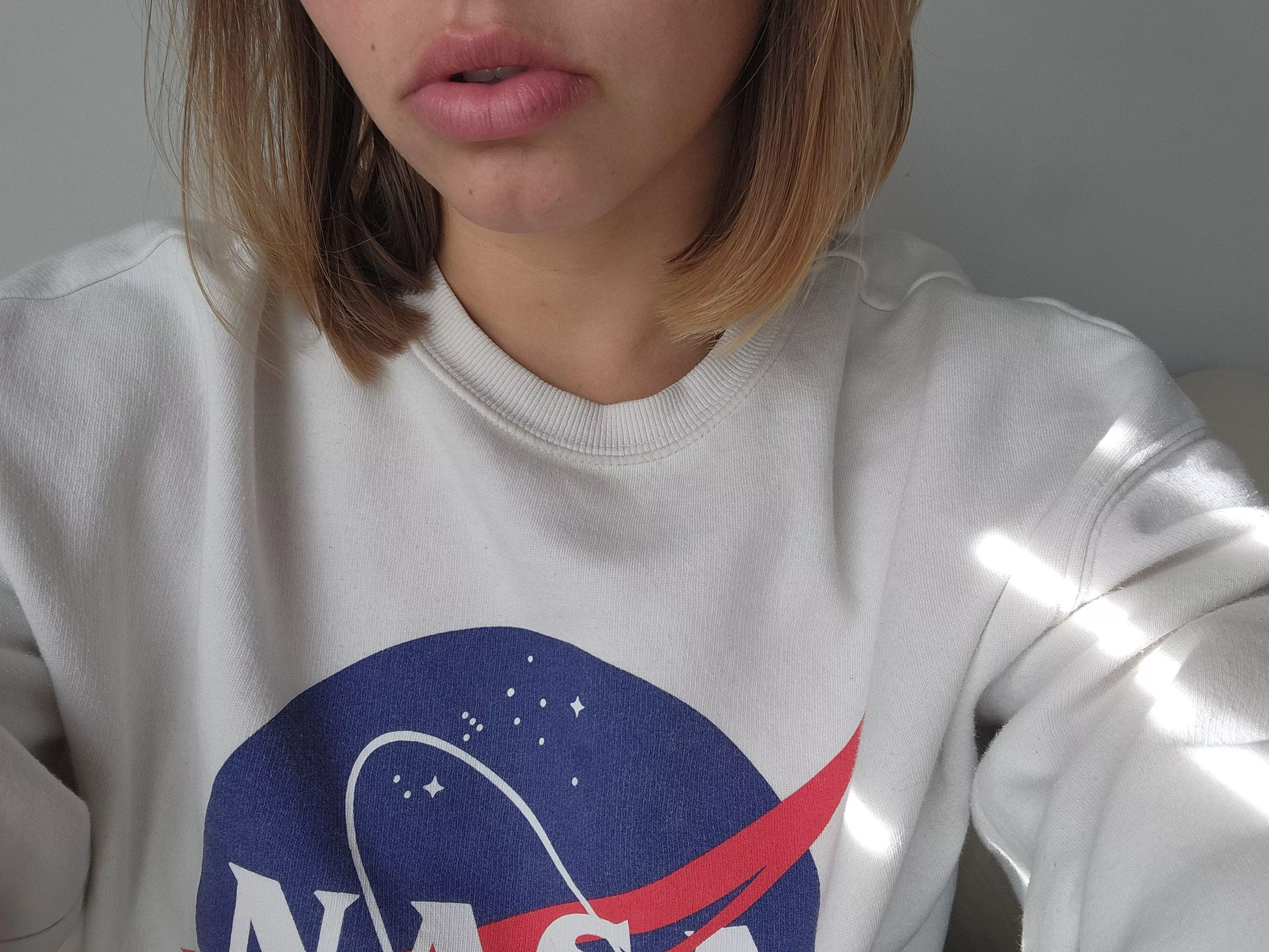 I would kiss you anywhere you want... 