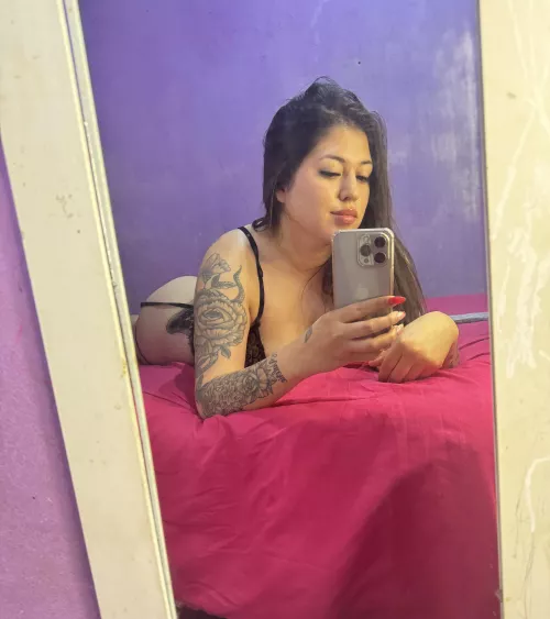 In bed, ready to play