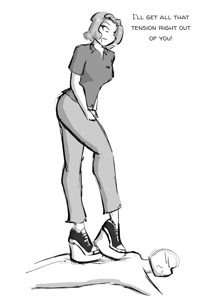 It's a deep tissue massage and exfoliation in one!