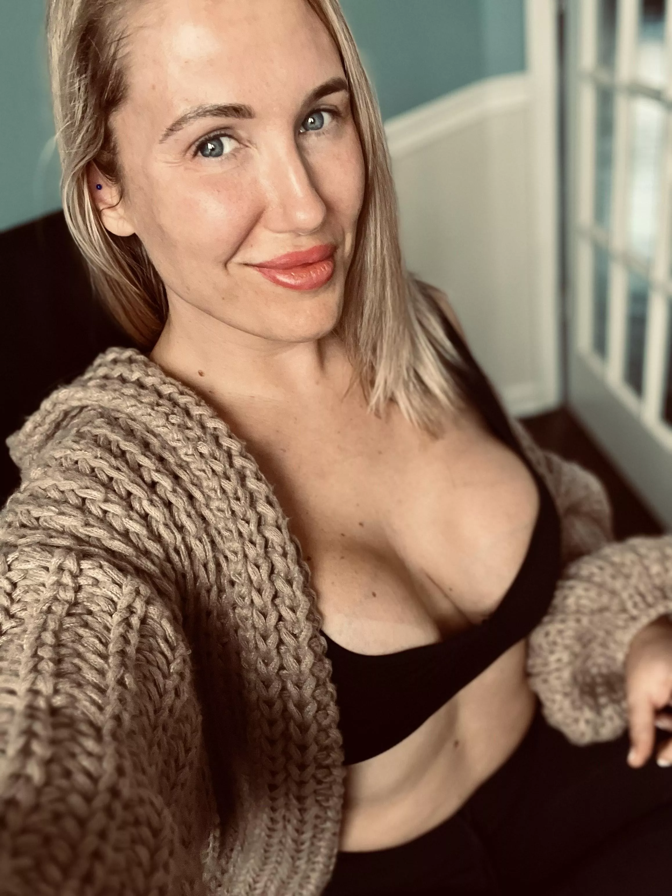 Jammies on, working late