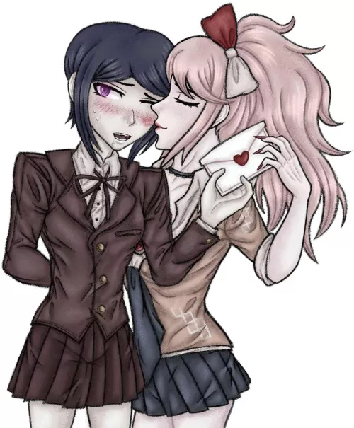 Junko and Mukuro’s love [Danganronpa] (dashabot)