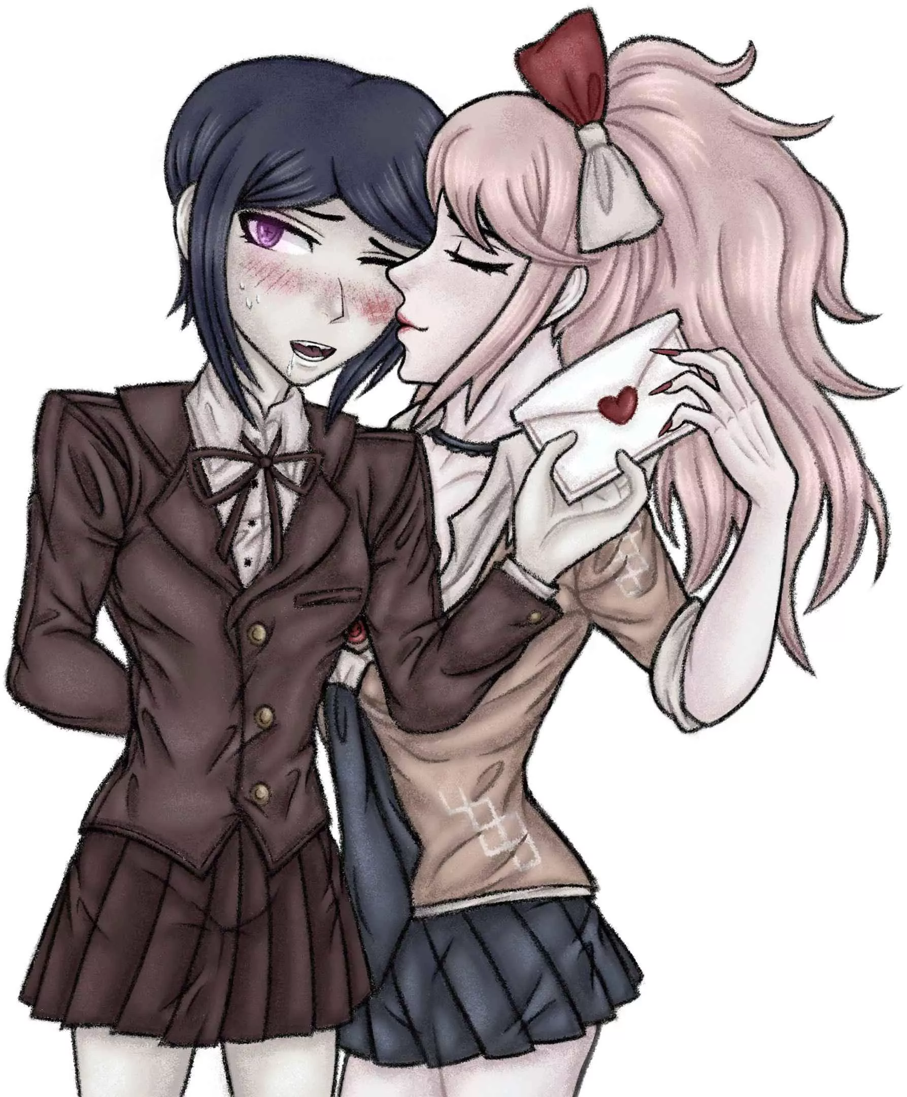 Junko and Mukuro’s love [Danganronpa] (dashabot)