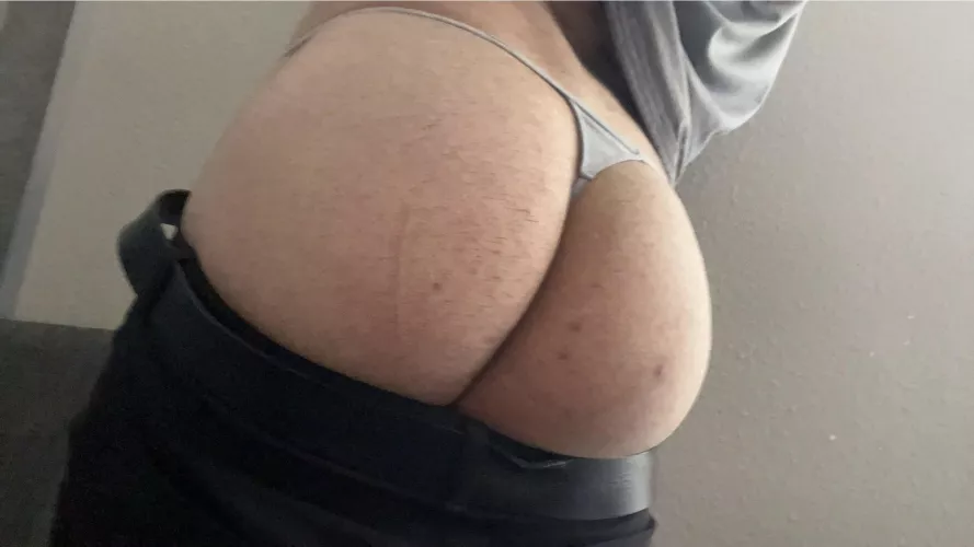 just me & my work thong 🥰😇