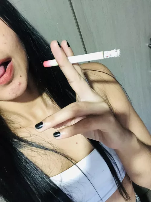 Light the cigarette of the milf of your dreams