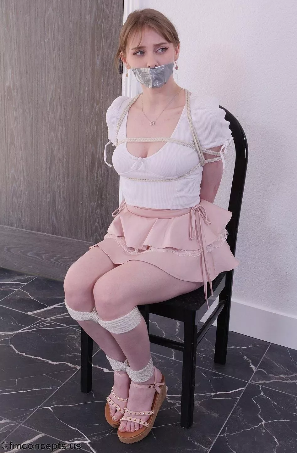 Melody Marks looking cute and helpless