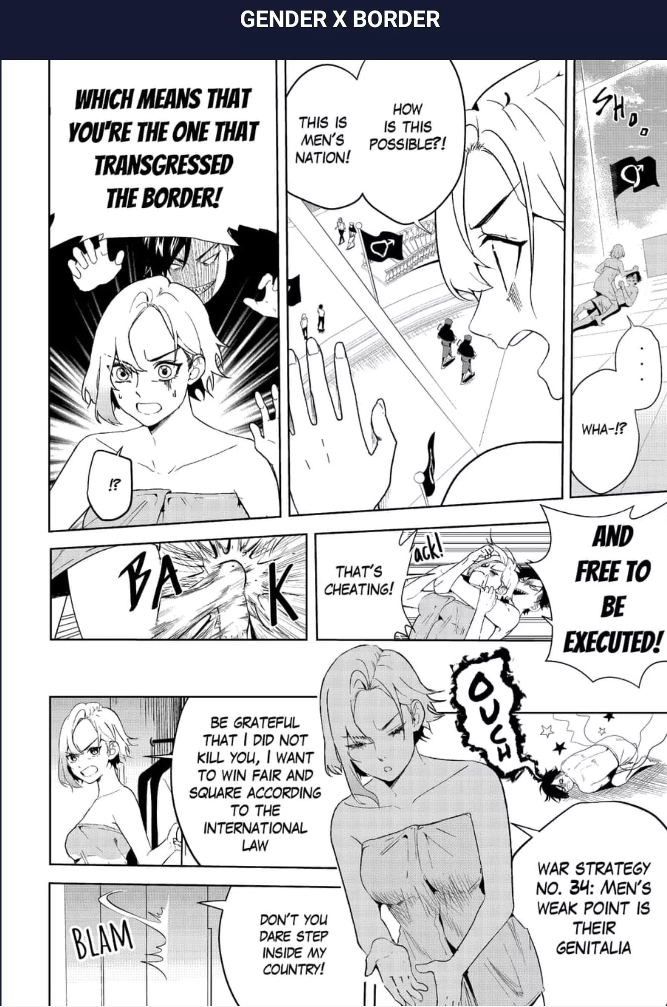 Mens weak point is their genitalia