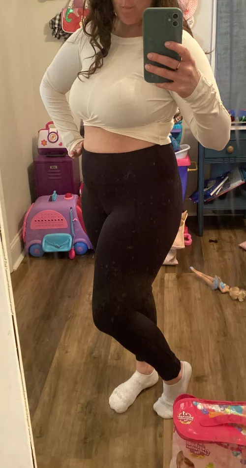 Milf ready for the gym.