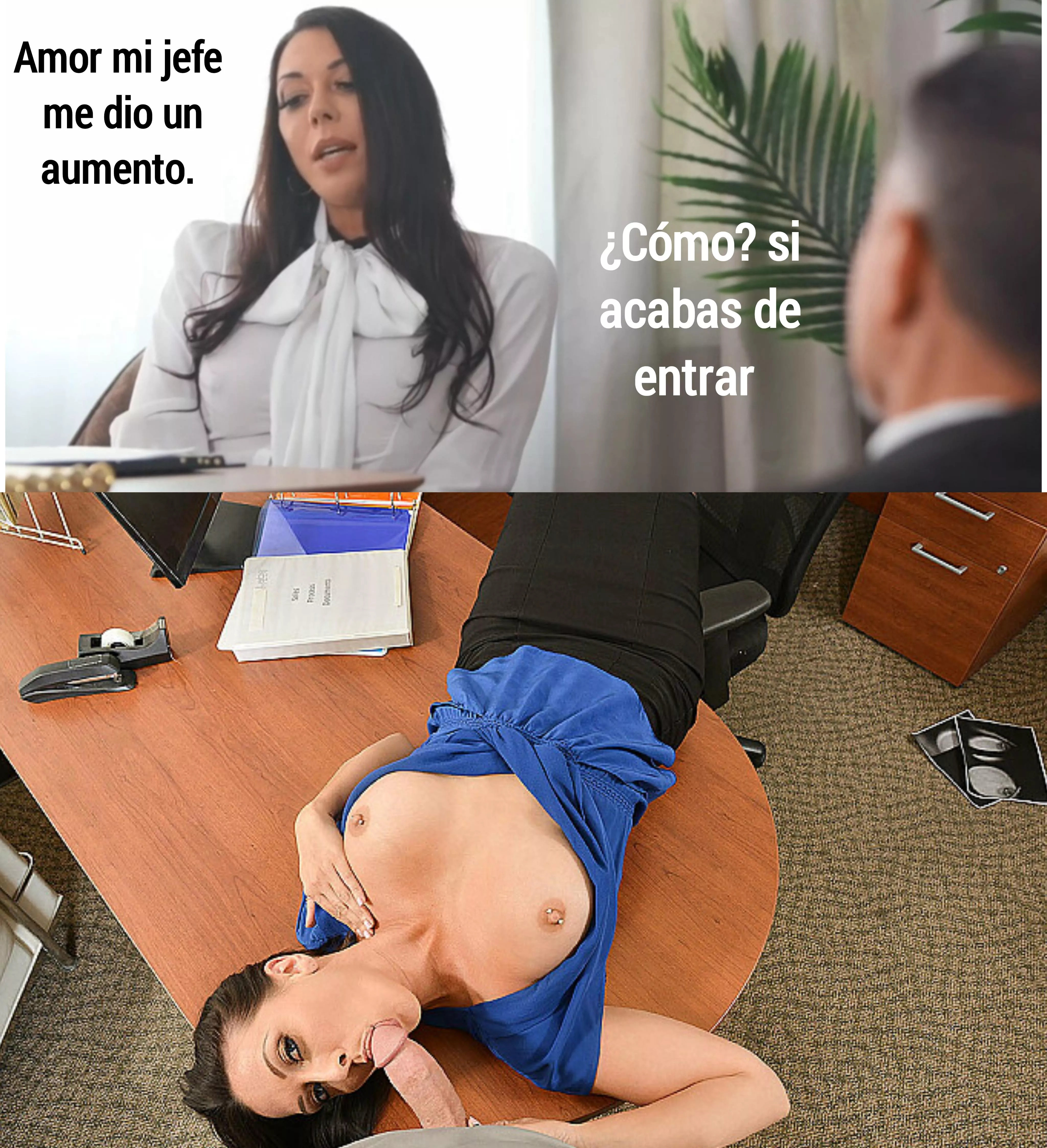 Muy eficiente la mujer