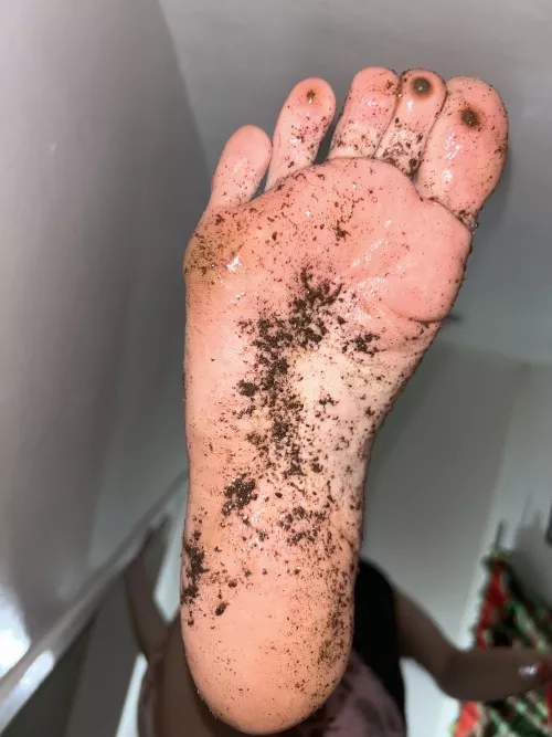 My sweaty and dirty soles are ready for you! 