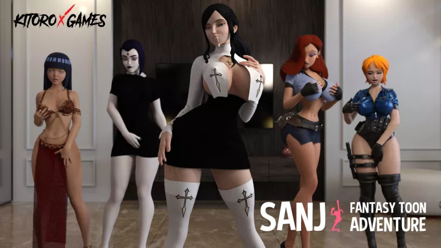 Naughty girls in costume [Sanji Fantasy Toon Adventure] v0.19