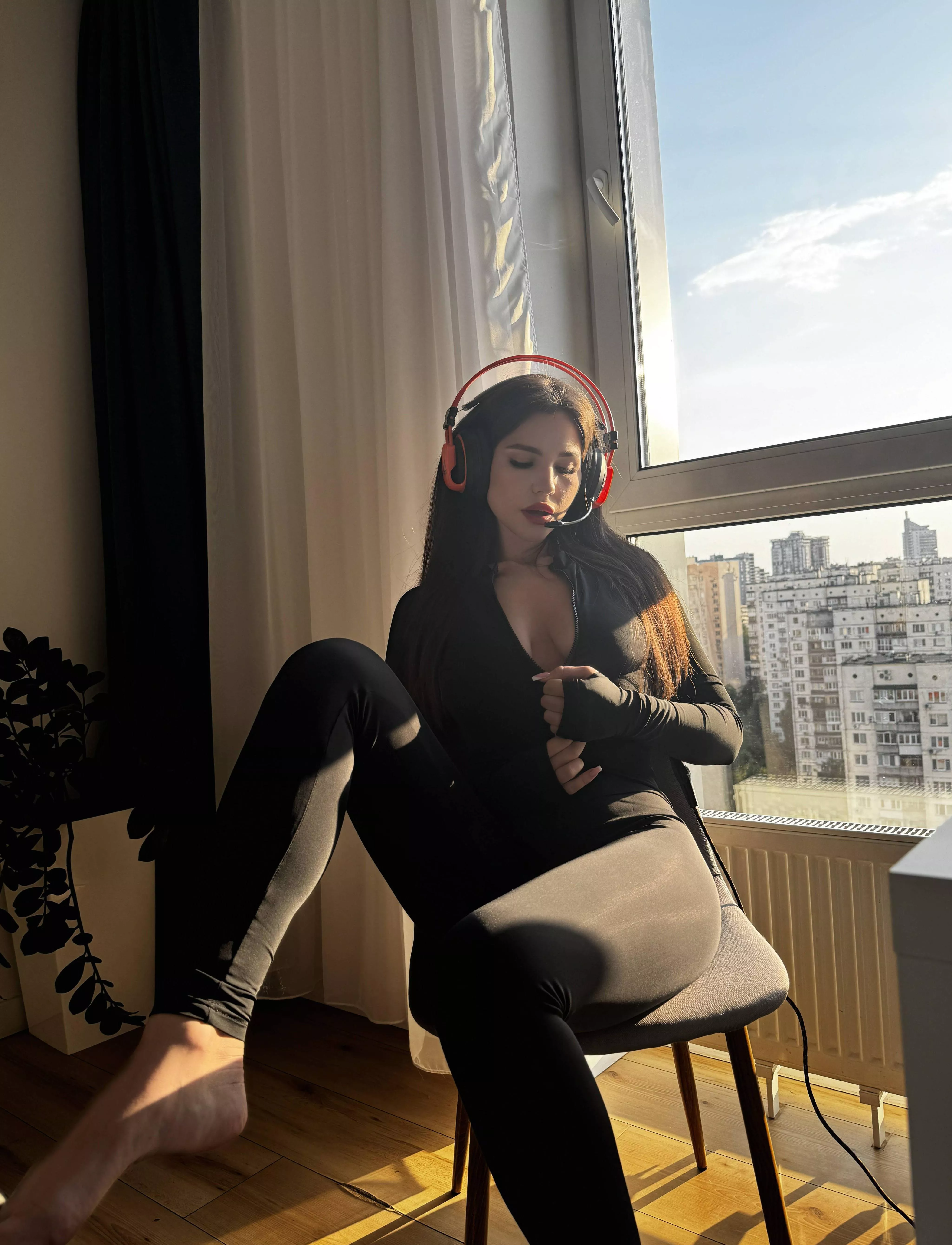 Now we're gonna start a game, and if you lose to me, I'm gonna strip you