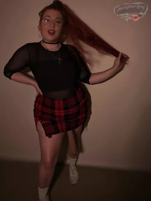 Oh, poor goon, you're so predictable. You think you can resist, but I know the truth. You'll always be so weak for a beautiful woman like me, especially when I'm packing a huge strapon. You can try to deny it, but I can see the desire in your eyes, th