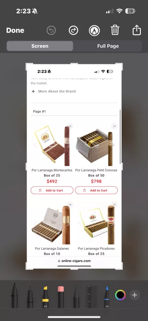 Online-cigars is disgusting for this. 