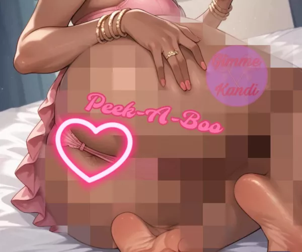 Peek-A-Boo🩷😋 just a Peek