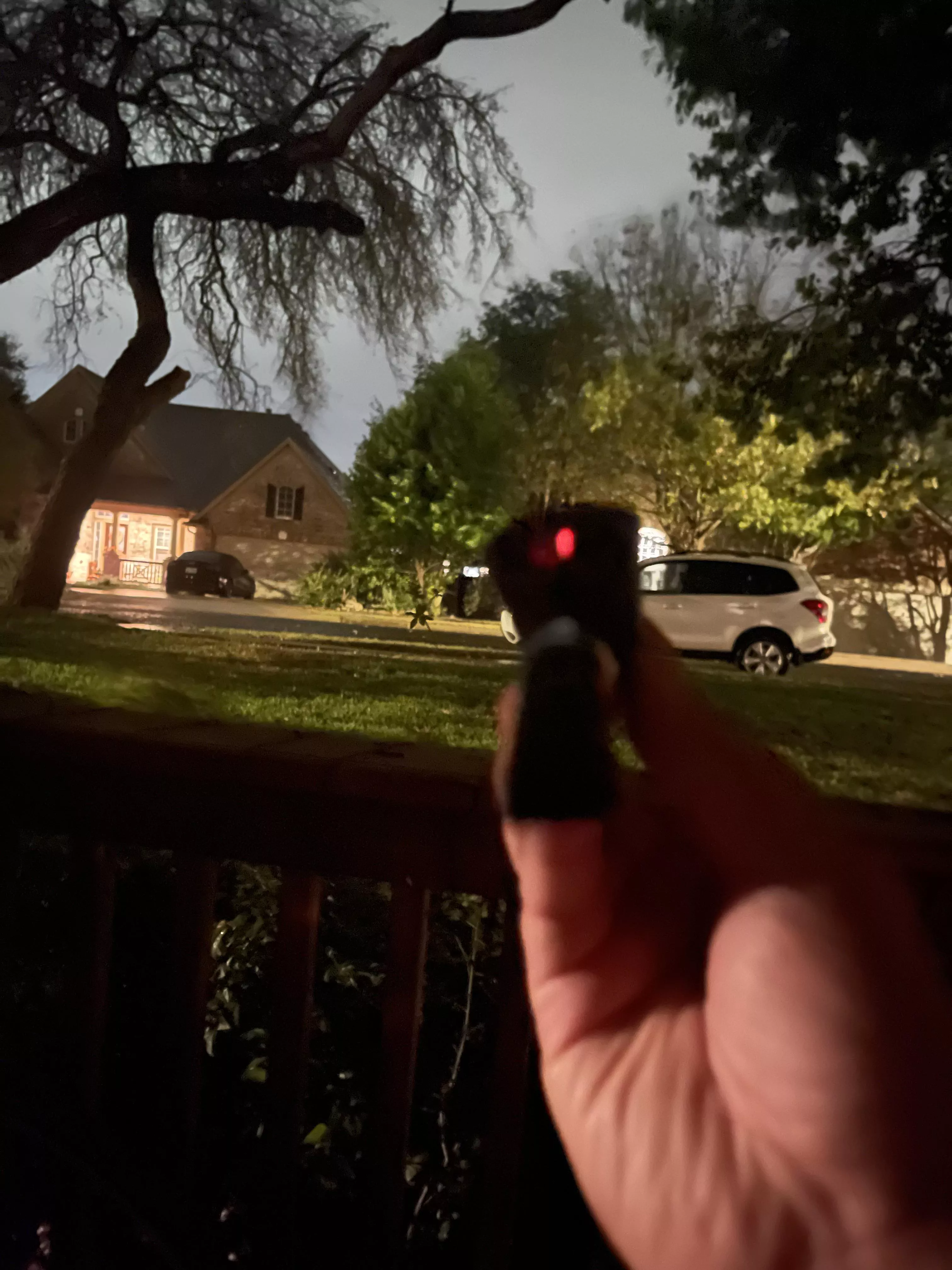 Rainy day pipe smoking 