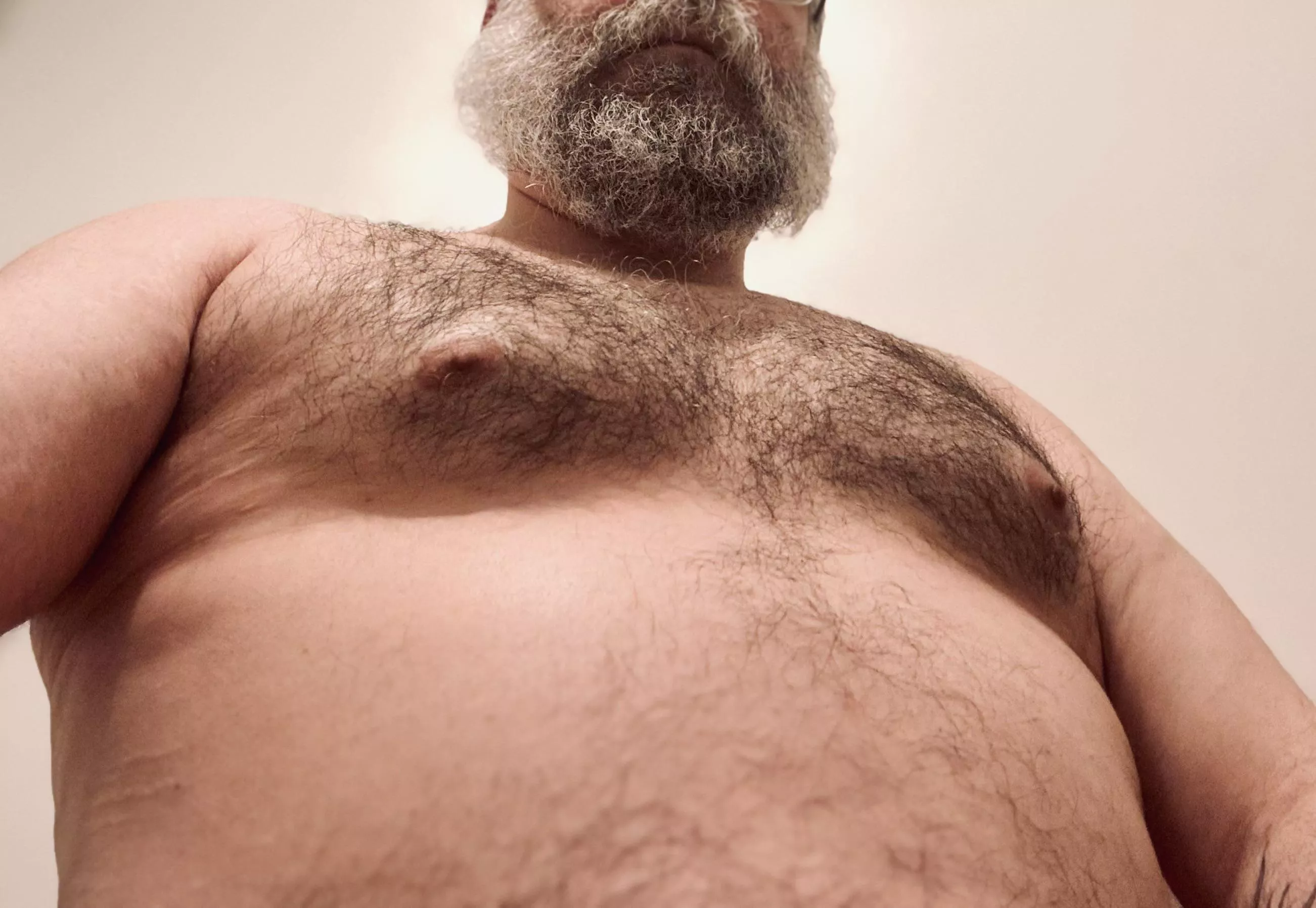 Reach up and run your fingers through it (44)