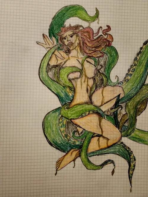 She wants to get her hands on that other tentacle, too.