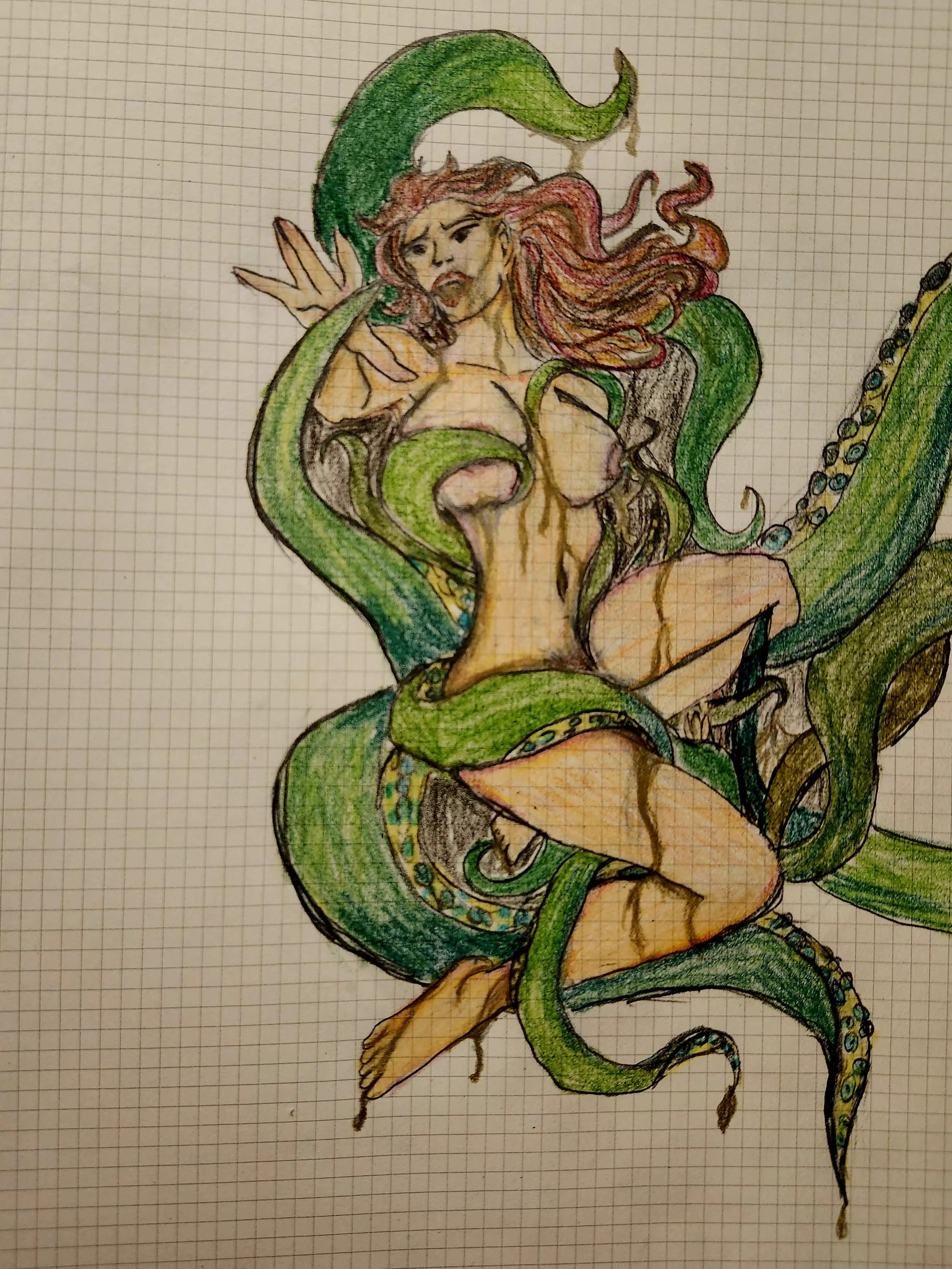 She wants to get her hands on that other tentacle, too.