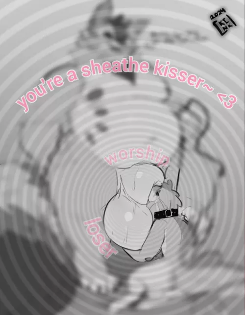 Sheathe themed edit by me <3 [artist: kinkaxa]