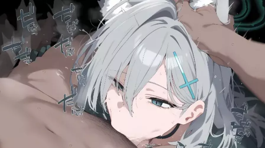 Shirko Deep throat sucking