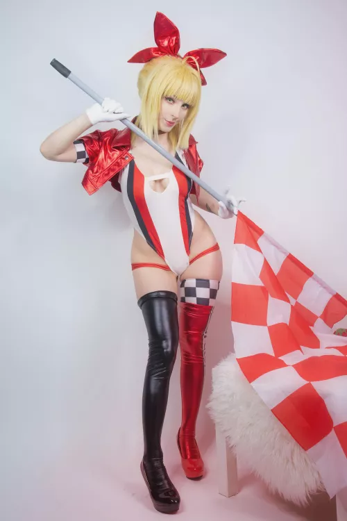 Shirokitsune as Race Queen Nero