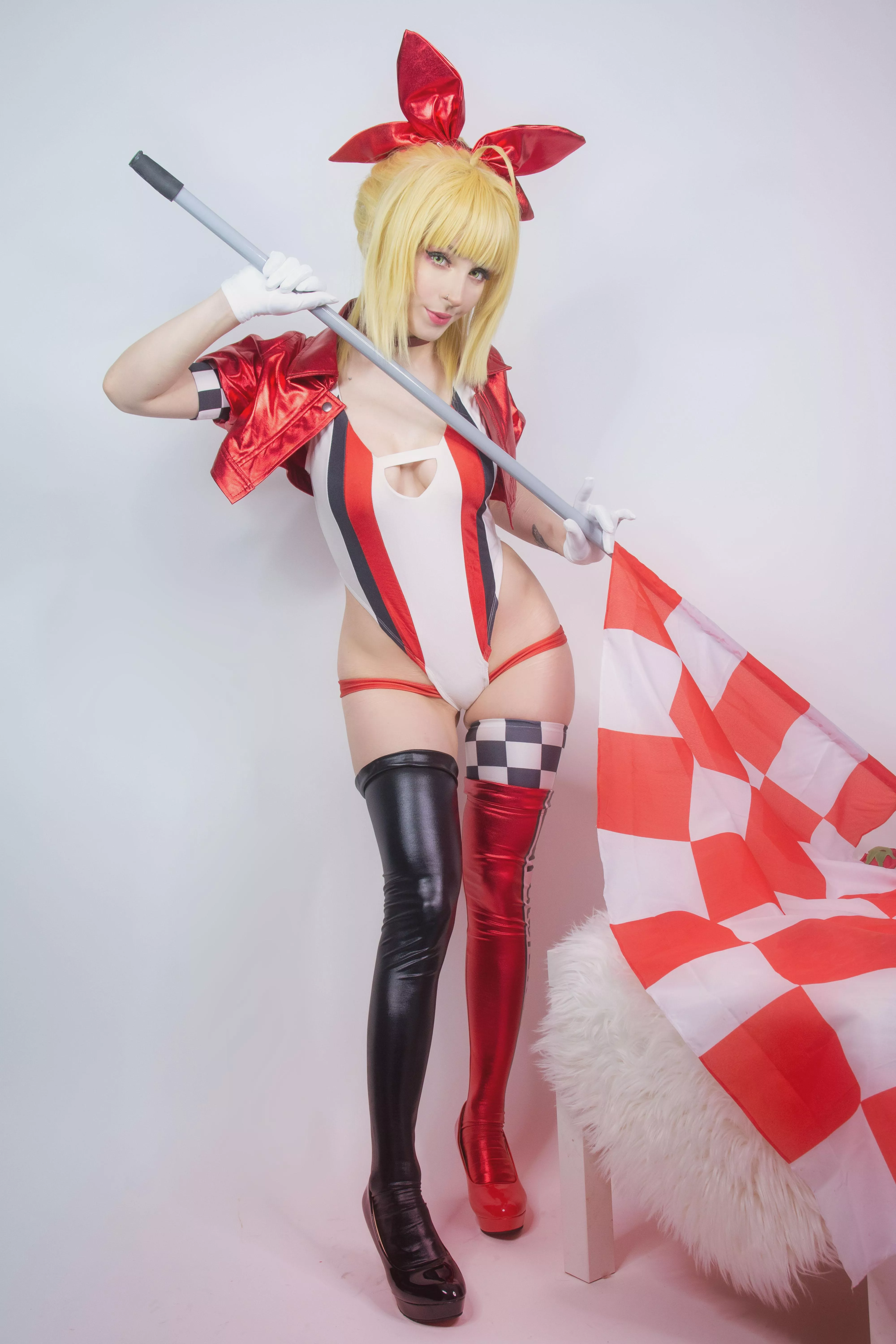 Shirokitsune as Race Queen Nero
