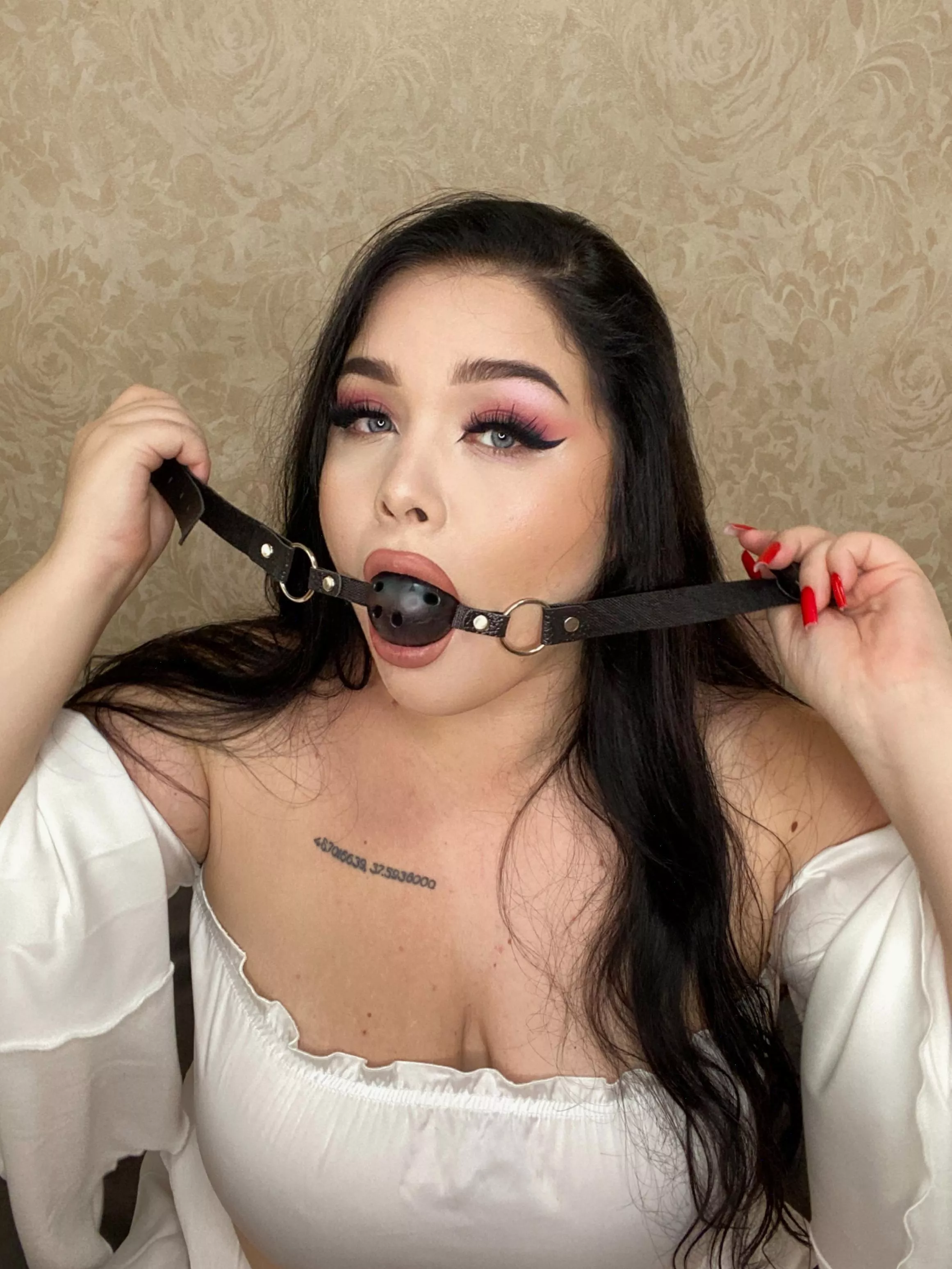 Shut my bad mouth and punish the bad girl