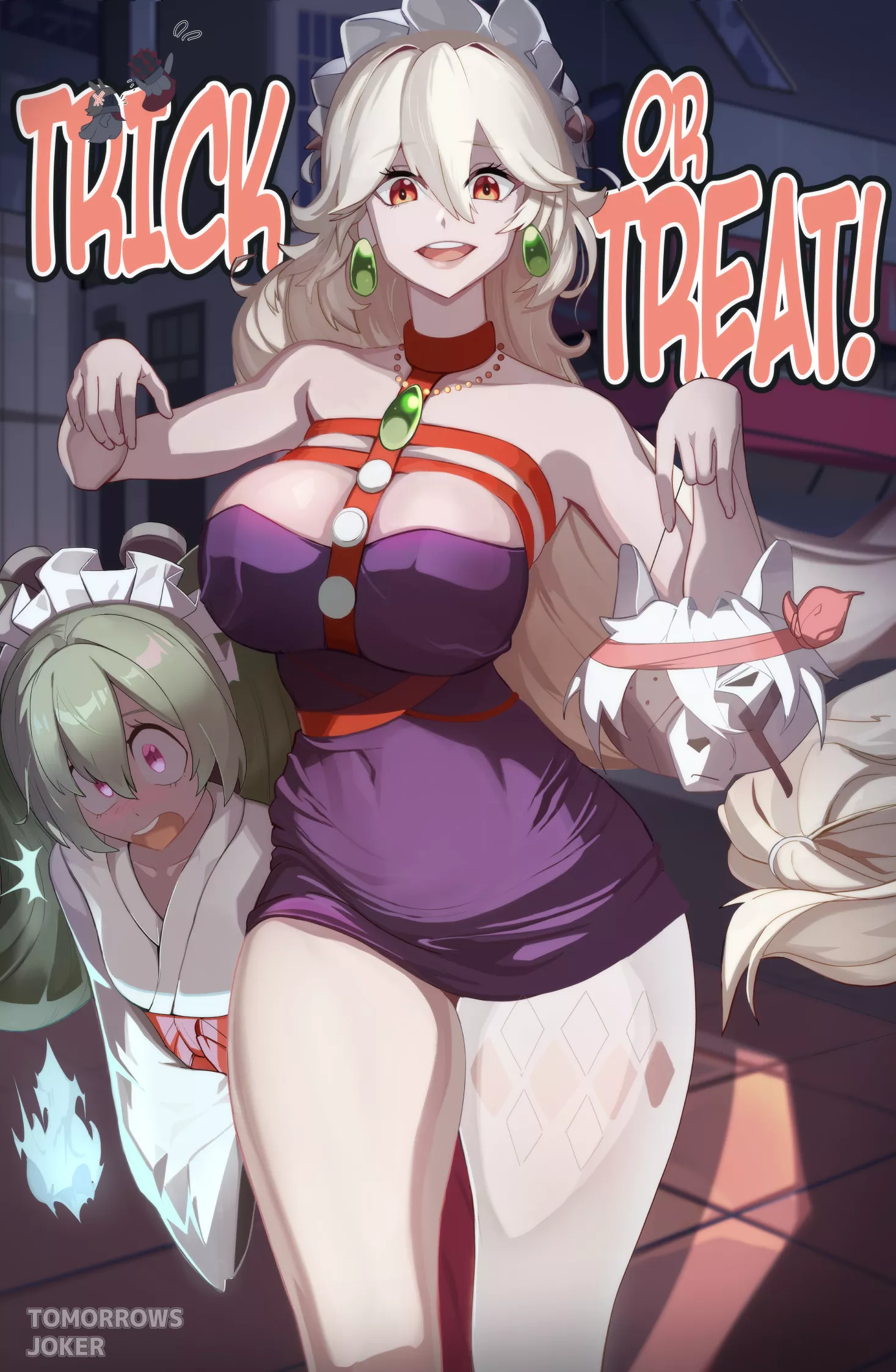 Spooky Head Maid Alexandrina [Zenless Zone Zero]