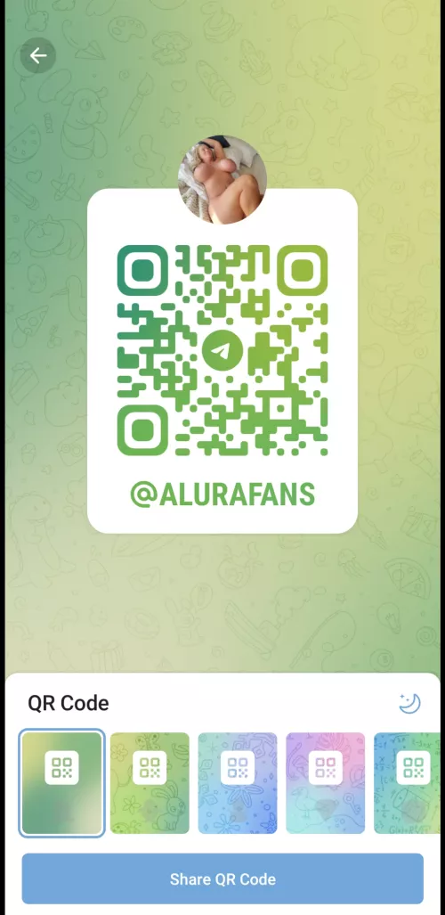 TELEGRAM GROUP OF ALURA JENSON FANS (SCAN THE CODE FOR JOIN)